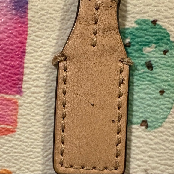 Kate Spade Colorful Ice Cream Print Tote - Picture 12 of 13